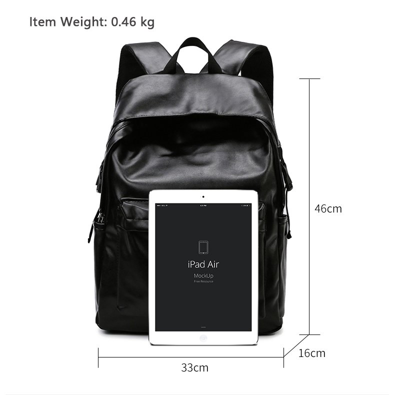 Wholesale Custom Laptop Backpack Bag Fashion Soft Leather School Bags laptop backpacks