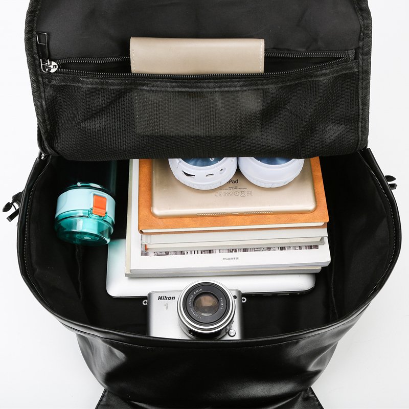 Wholesale Custom Laptop Backpack Bag Fashion Soft Leather School Bags laptop backpacks