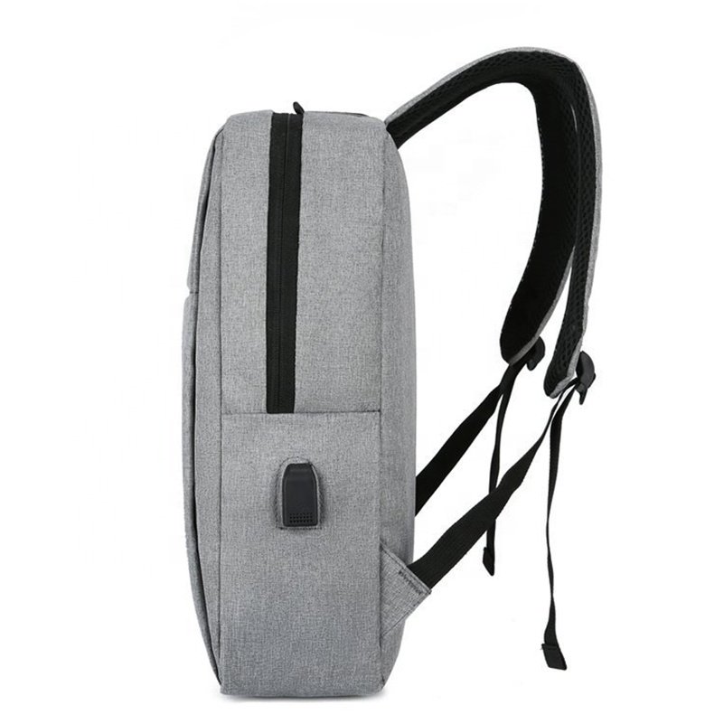 Logo Custom Multifunctional Simple Business Style Travel bag Waterproof Oxford Leisure Computer Laptop Backpack Bag With USB