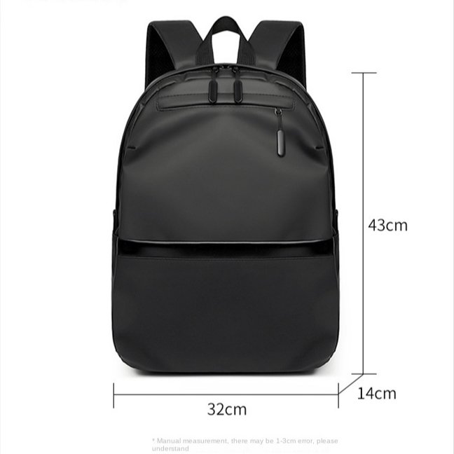 Wholesale Custom Laptop Backpack Bag Fashion Black Soft Leather School Bags laptop backpacks