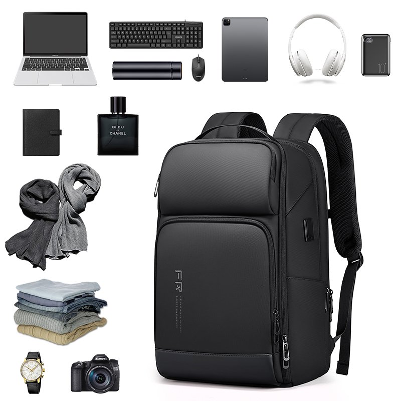 Large capacity travel backpack bag multifunctional men's business laptop backpack smart travel