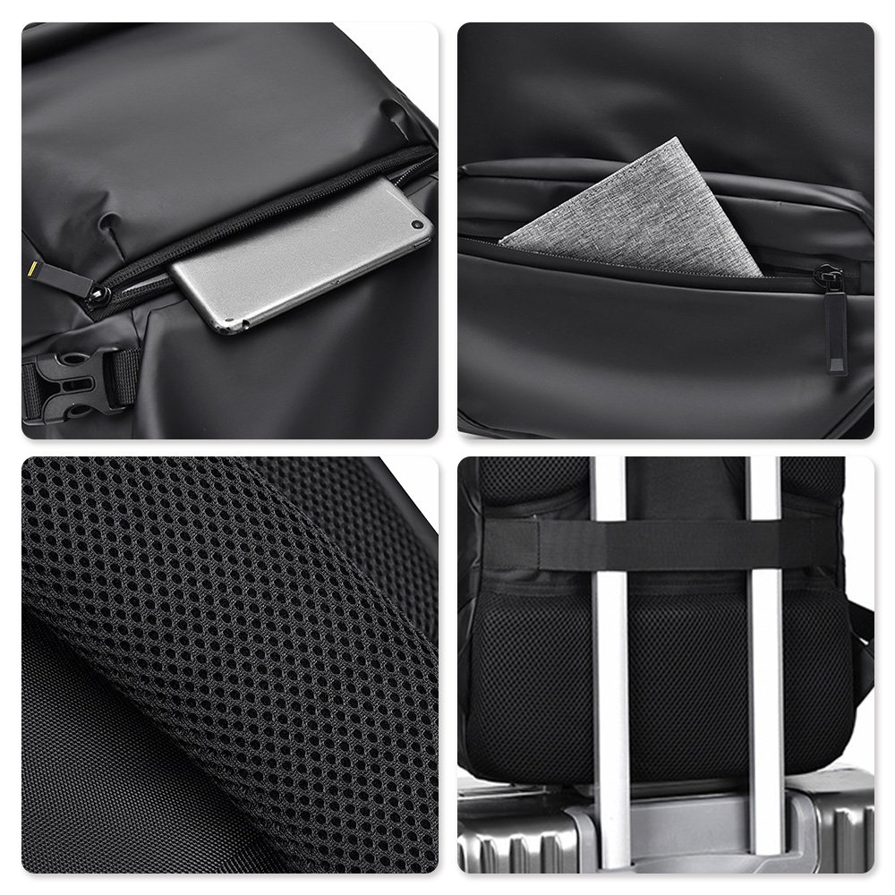 Stylish Multifunction Business Bag Laptop Backpack with Custom Logo for Daily Commute Travel Hiking