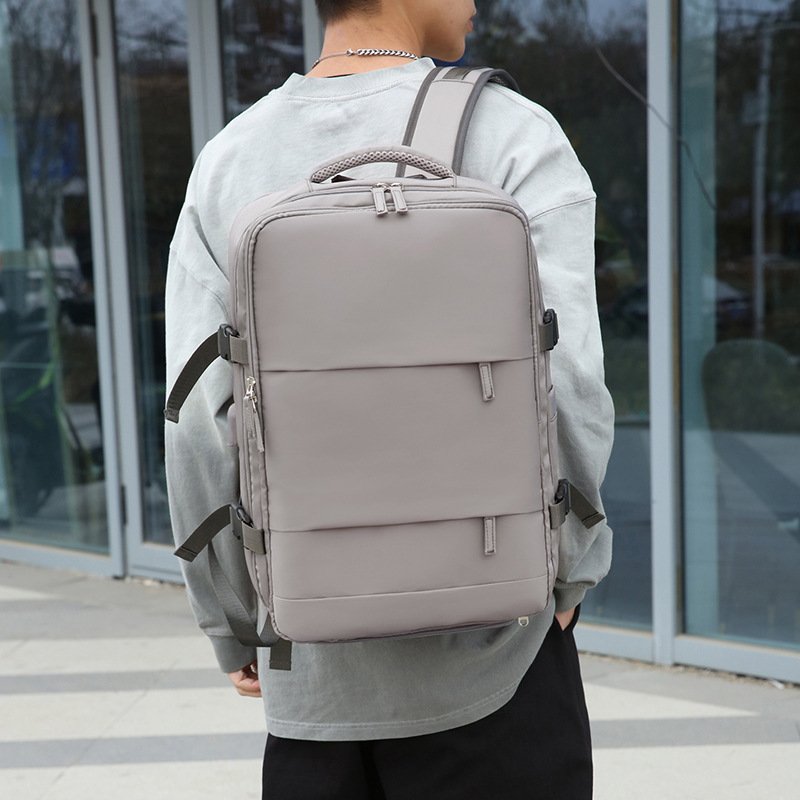 New Unisex Casual Oxford Business Laptop Backpack Quality Hiking Travel Notebook College School Bag Backpack For Men With USB