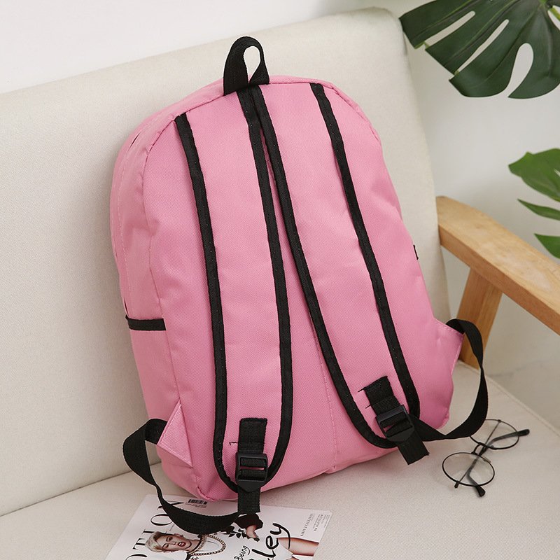 New Backpack Men's Large-capacity Couple Backpack University High School Student Backpack Campus Travel Children's Bags Unisex