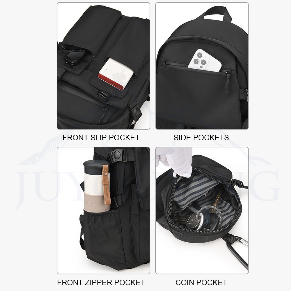 Custom Oem Designer New Waterproof Laptop Backpack Office Large 15.6 Inch Computer Travel School Bag Backpack For Students
