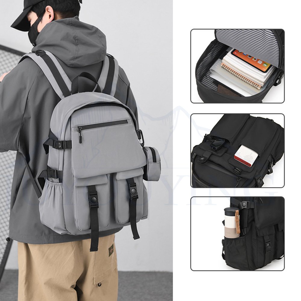 Custom Oem Designer New Waterproof Laptop Backpack Office Large 15.6 Inch Computer Travel School Bag Backpack For Students
