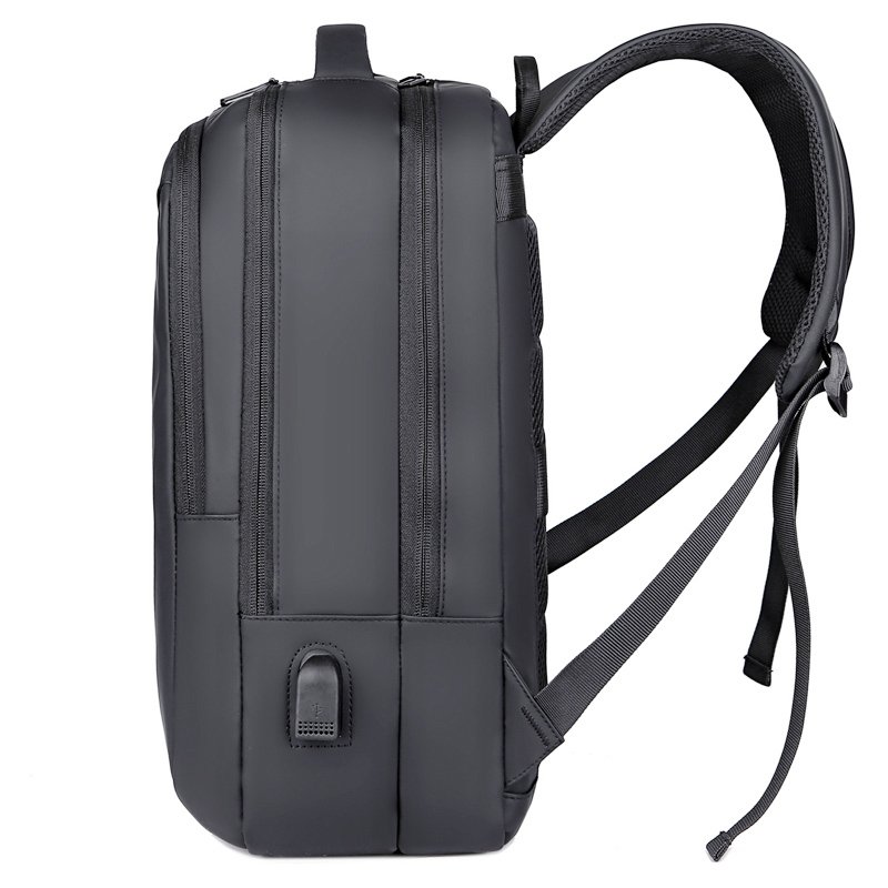 Wholesale school backpack large capacity waterproof mochila load reducing USB charging laptop backpack for men