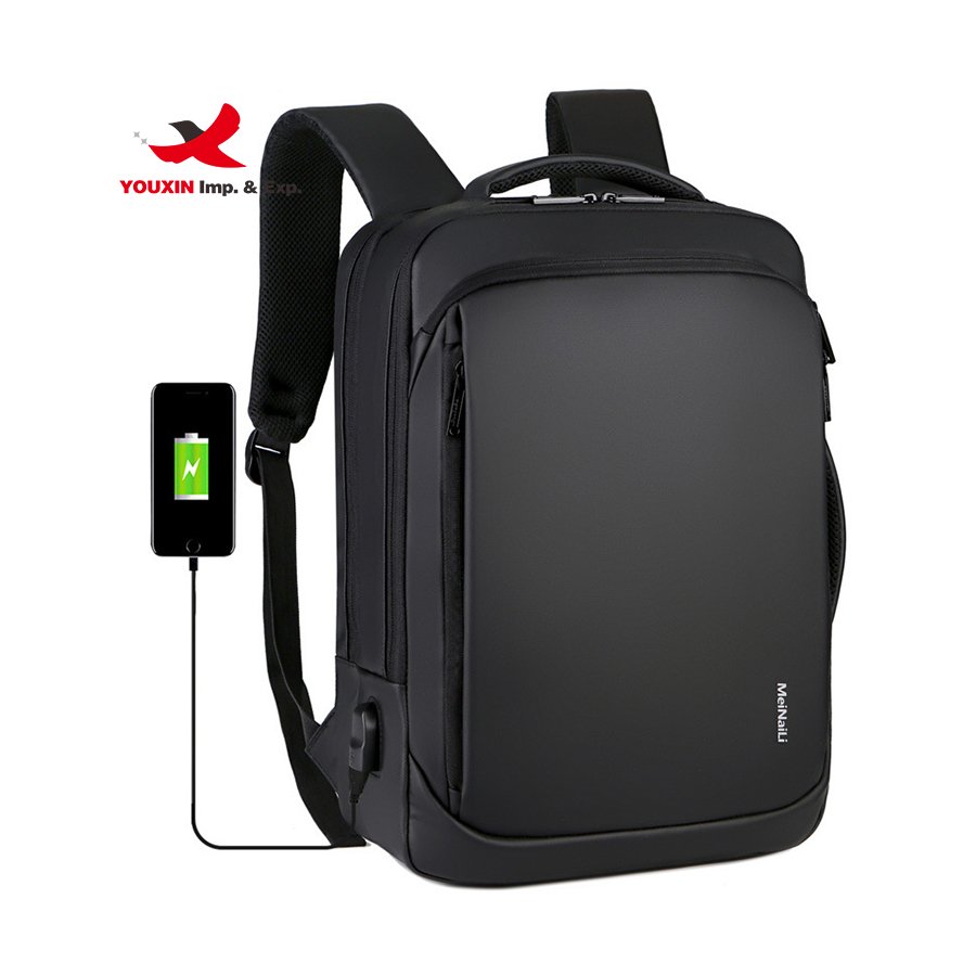 Waterproof Smart USB Business Custom Backpack Bag 15.6 Inch Laptop Cool Backpacks Travel Laptop Bag for Men Business Backpack