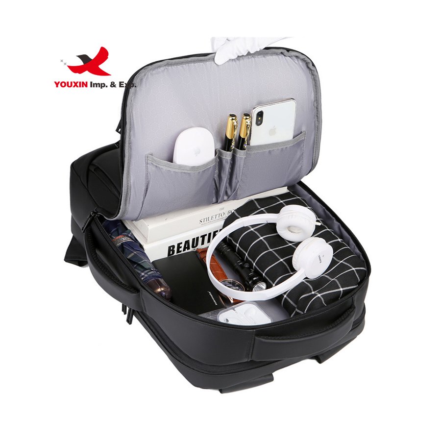 Waterproof Smart USB Business Custom Backpack Bag 15.6 Inch Laptop Cool Backpacks Travel Laptop Bag for Men Business Backpack
