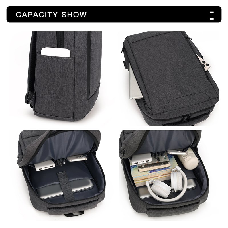 Factory Custom Logo photo sac a dos scolair Men Oxford College students school Bag Wholesale Business Waterproof Laptop Backpack