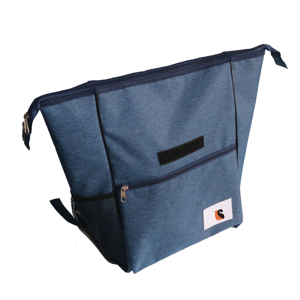 Eco Friendly RPET Polyester Laptop Backpack Recycled 300D Fabric Rolltop Rucksack Waterproof Daypack