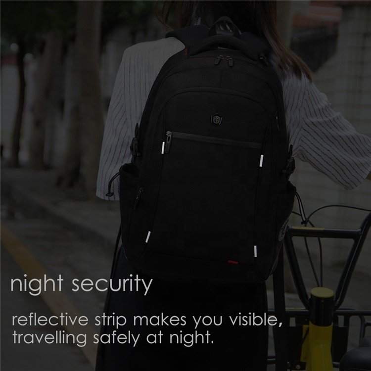 Aoking hot sale business travel new computer notebook school backpack waterproof laptop 3 compartment mens bagpack backpack