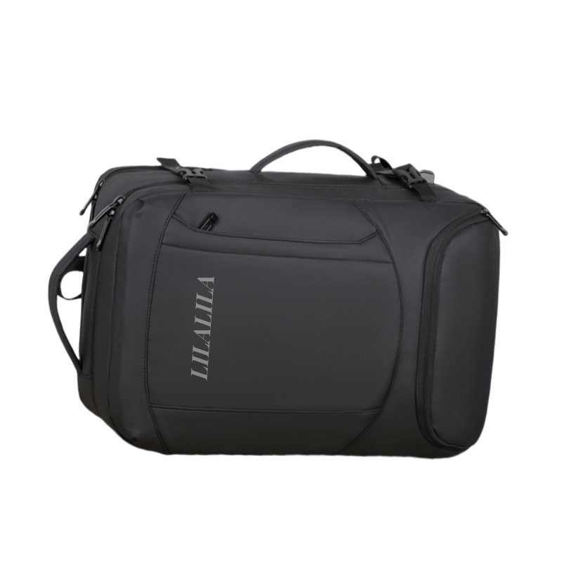 LILALILA Custom Business Travel Backpack Bag Waterproof Polyester Women Oxford Multi Compartment Girl Laptop Backpack with Logo