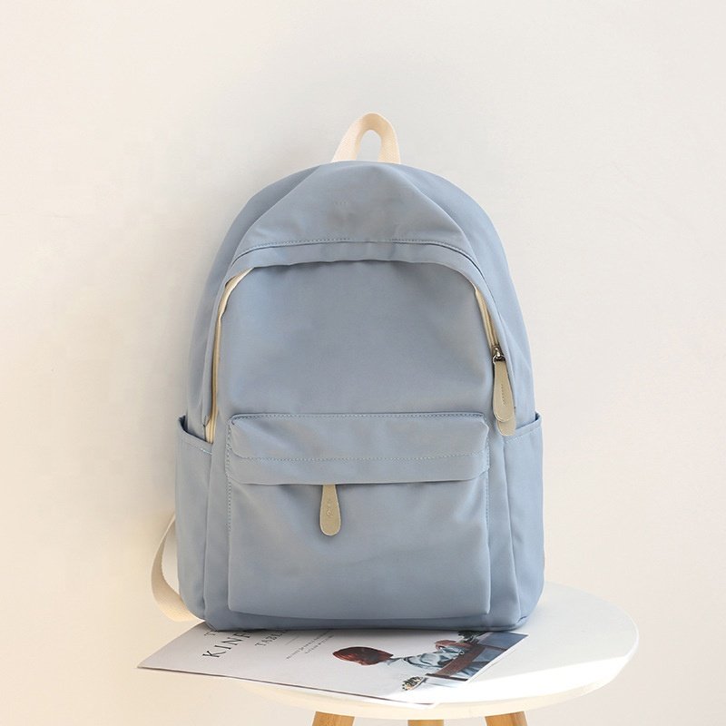 Simple large capacity Oxford cloth backpack student backpack outdoor waterproof travel bag