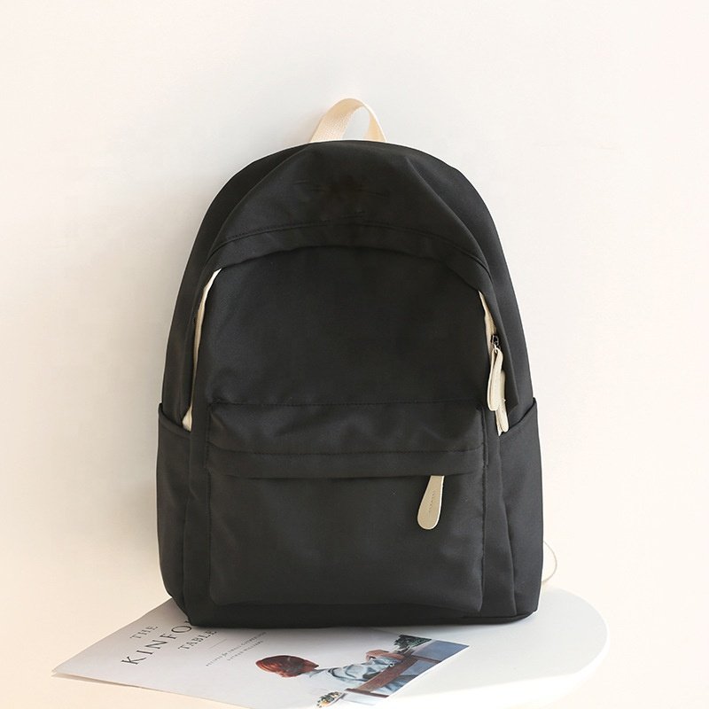 Simple large capacity Oxford cloth backpack student backpack outdoor waterproof travel bag