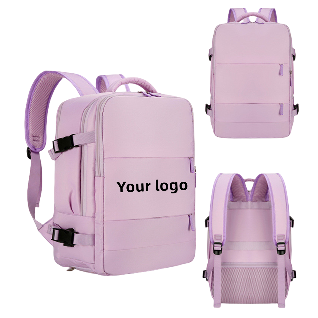 Large custom logo travel backpack bag multifunctional women men's business laptop backpack smart travel backpack with USB