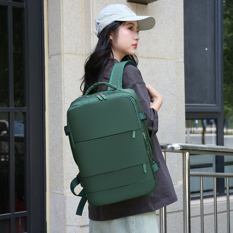 Large custom logo travel backpack bag multifunctional women men's business laptop backpack smart travel backpack with USB