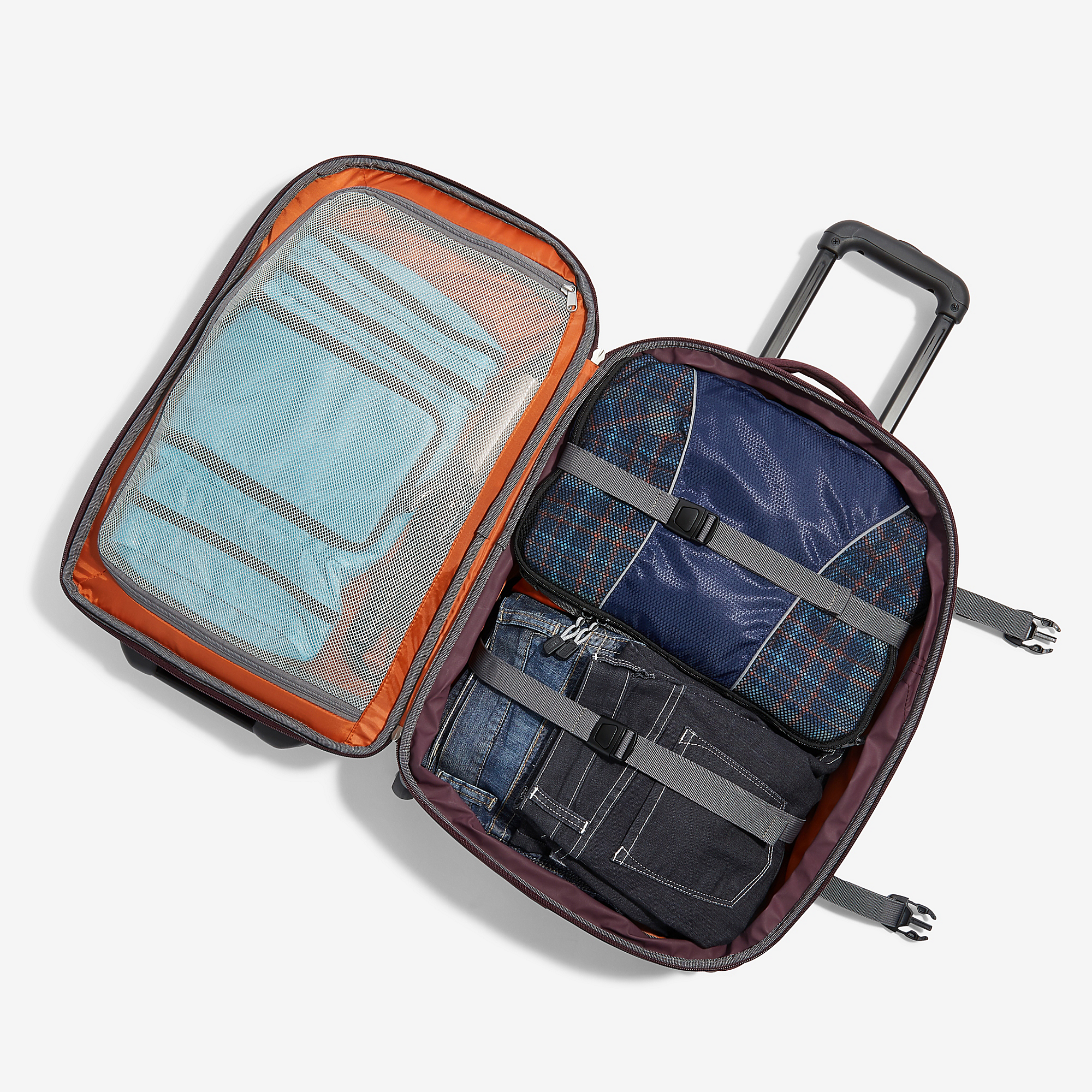 Custom Luggage Business Bag Wheeled Backpack Water Resistant Rolling Laptop Backpack for Travel Work College