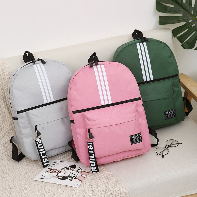 New Backpack Men's Large-capacity Couple Backpack University High School Student Backpack Campus Travel Children's Bags Unisex
