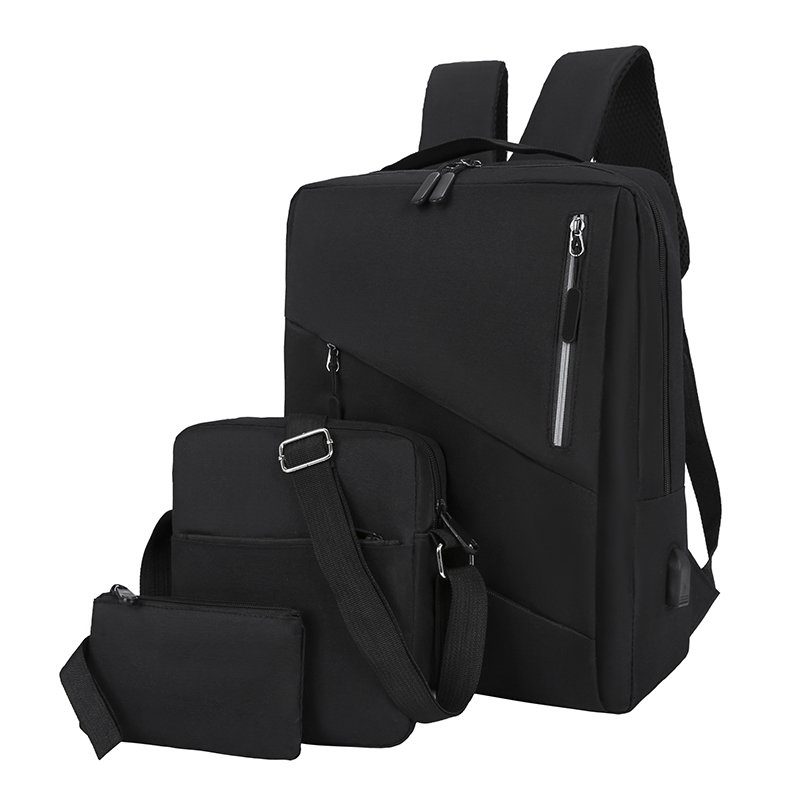 2024 New School Bag Set 3 Piece Bags Men Women Backpacks computer bag set Laptop Backpack Set
