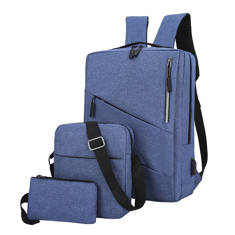 2024 New School Bag Set 3 Piece Bags Men Women Backpacks computer bag set Laptop Backpack Set