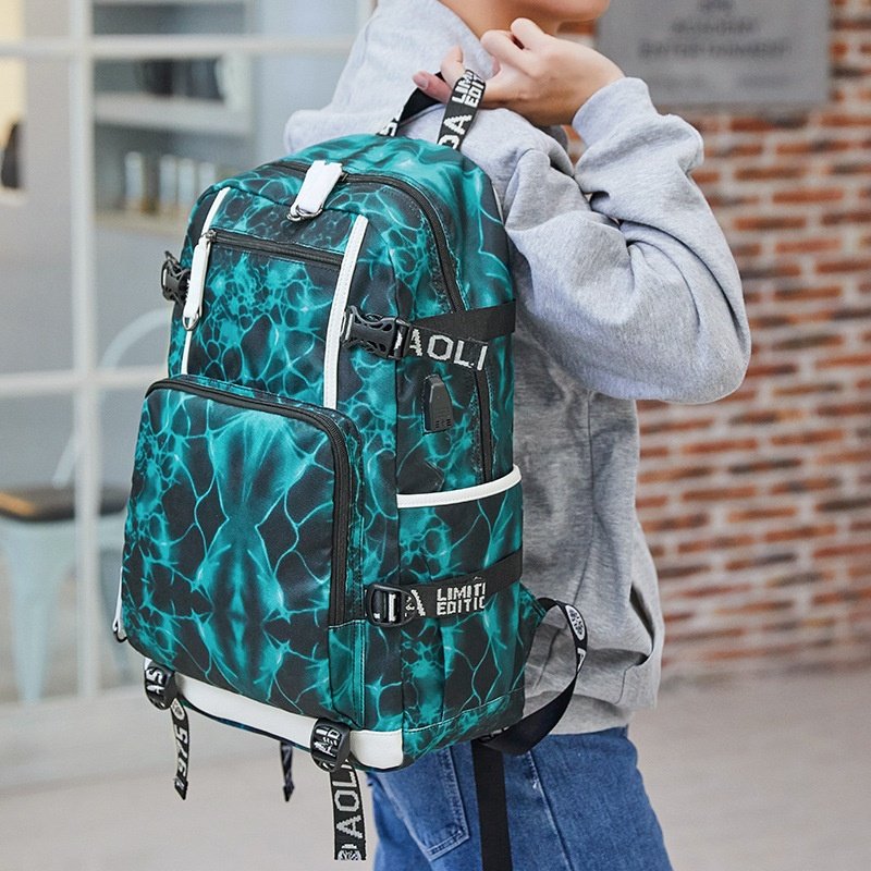 Laptop backpacks school bags with usb daily life boys backpack school bags men's backpacks USB school bags