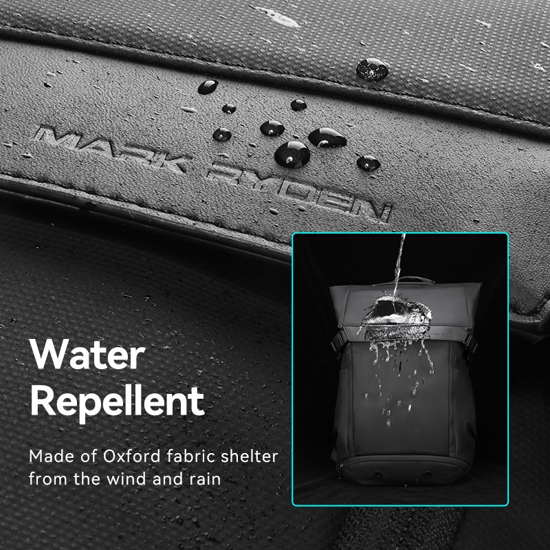MARK RYDEN Factory wholesale custom waterproof travel backpack work office laptop backpack commuting shoulder bag MR2966-B