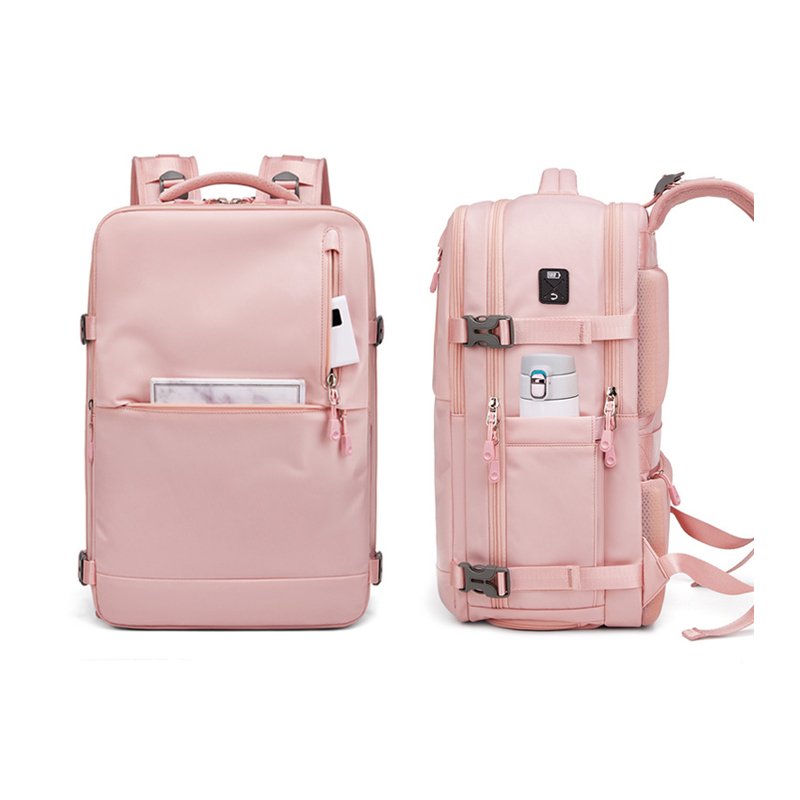 Short-distance travel backpack, multi-functional large capacity dry and wet separation backpack, waterproof computer backpack