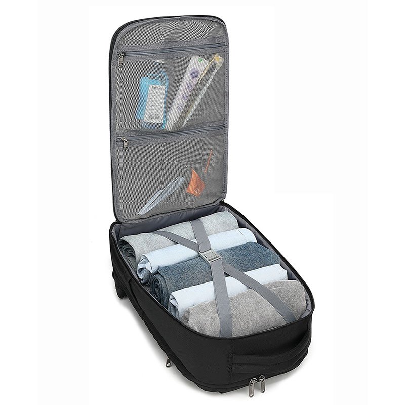 wholesale custom large gray nylon outdoor business back bag anti theft waterproof bagpack travel laptop backpack for men women