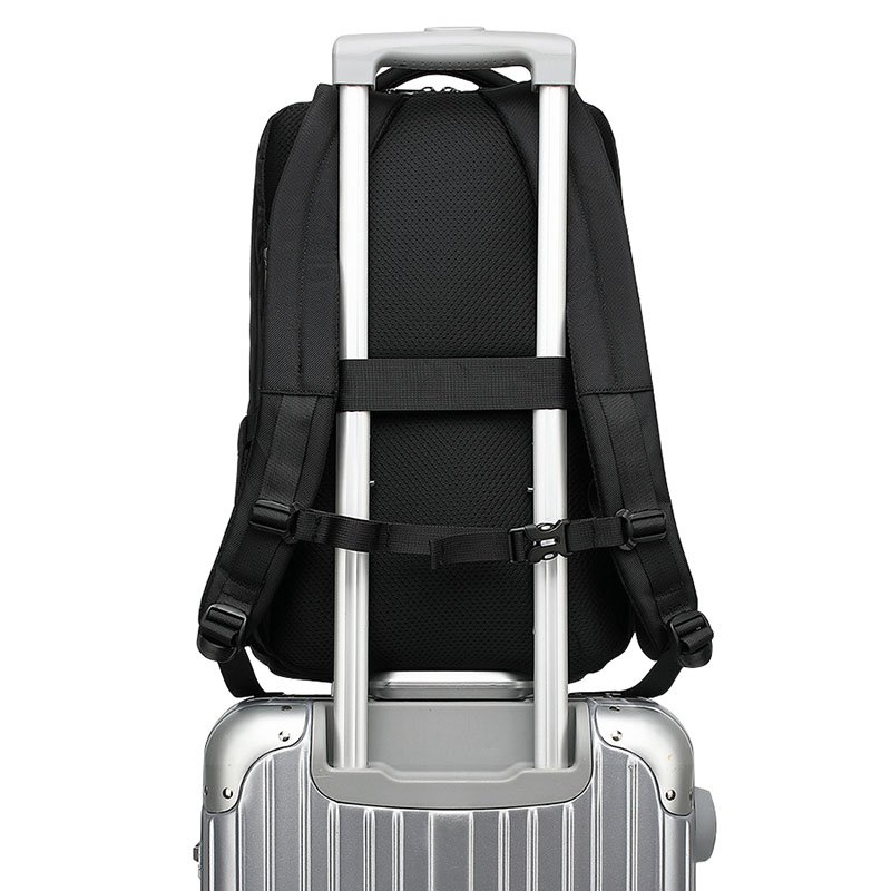 wholesale custom large gray nylon outdoor business back bag anti theft waterproof bagpack travel laptop backpack for men women
