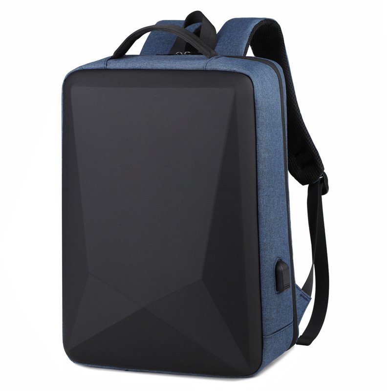 2024 Wholesale Casual Custom Motorcycle cycling Bag Laptop Backpack Bag for Men College School Hard Shell Backpack