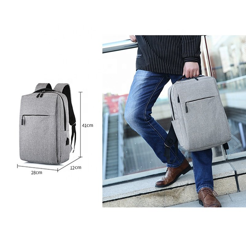 Sympathybag OEM Custom Logo High Quality USB Charging Port Waterproof Smart Casual Sports School Travel Laptop Backpack Bag