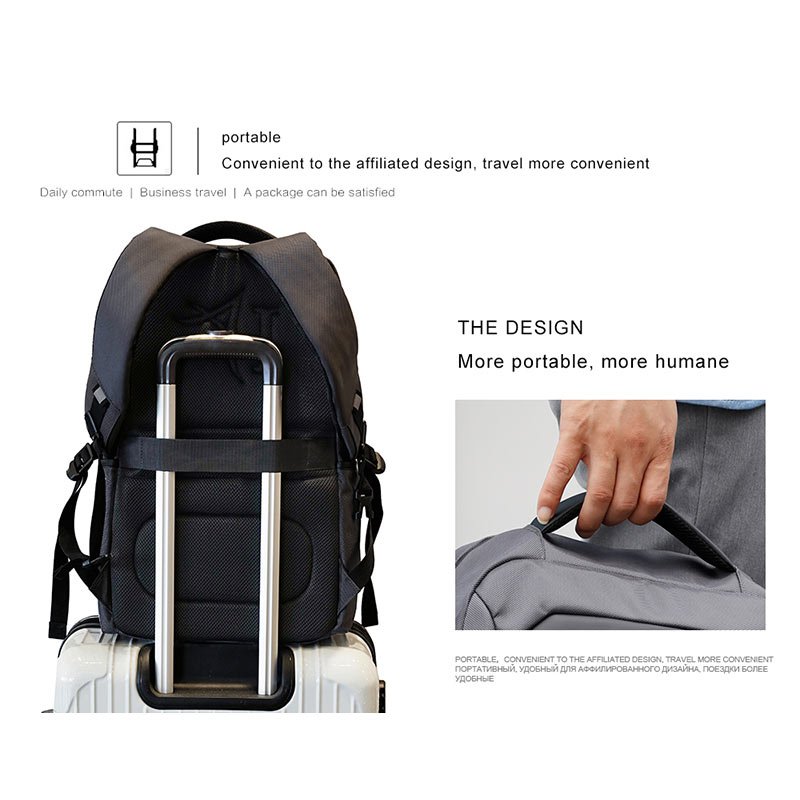 2023 Mochilas Travelling Men Smart Anti-theft Back Pack Bag Waterproof School Bag Anti Theft Laptop Backpacks