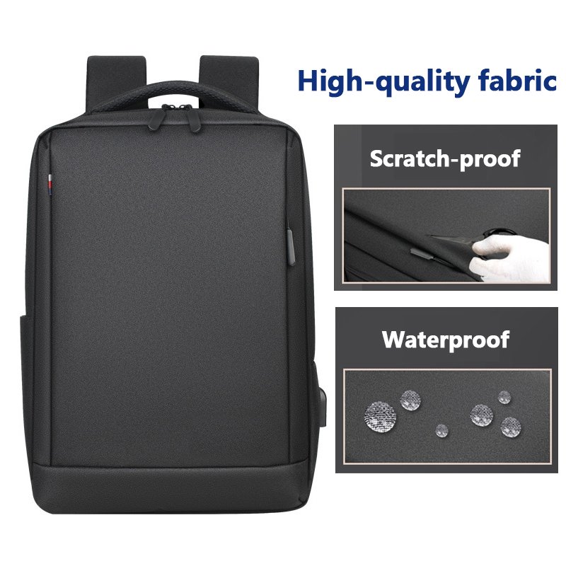2024 new custom college luxury student waterproof business mens computer usb school backbags back pack bag laptop backpack