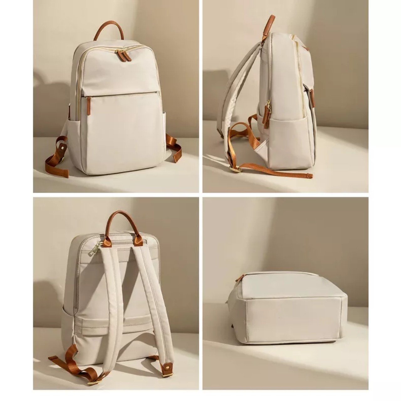 High Quality Waterproof Women's Casual Laptop Backpack with Many Compartments Customizable Size for Travel & School Use Unisex