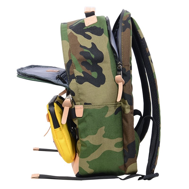 Factory direct sales custom logo polyester waterproof large capacity laptop backpack