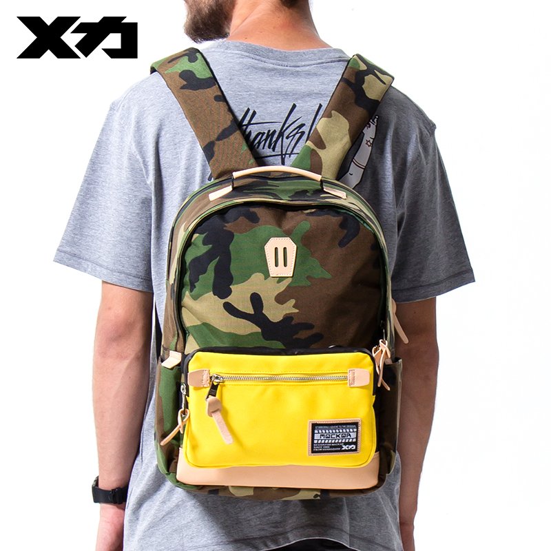 Factory direct sales custom logo polyester waterproof large capacity laptop backpack
