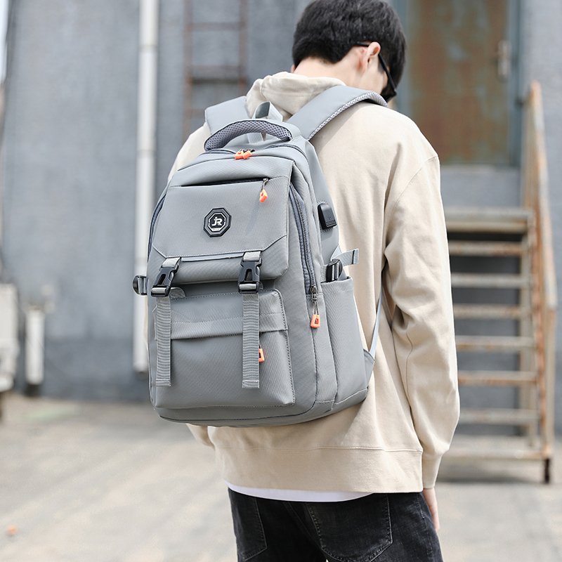 Super high quality New Fashion Unisex Large Capacity Waterproof Daypack with usb Travel Backpack Outdoor Laptop backpack