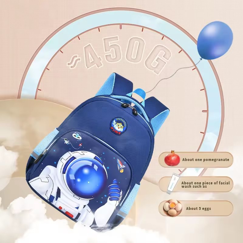 High quality children's cartoon backpack Waterproof children's backpack with u disk, suitable for kindergarten boys