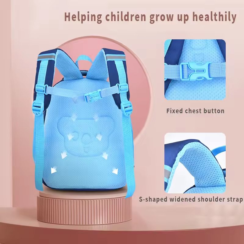 High quality children's cartoon backpack Waterproof children's backpack with u disk, suitable for kindergarten boys