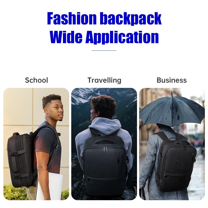 Wholesale Luxury Smart Usb Student Business Computer Anti Theft Nylon Smell Proof Waterproof Travel Custom Men Laptop Backpacks