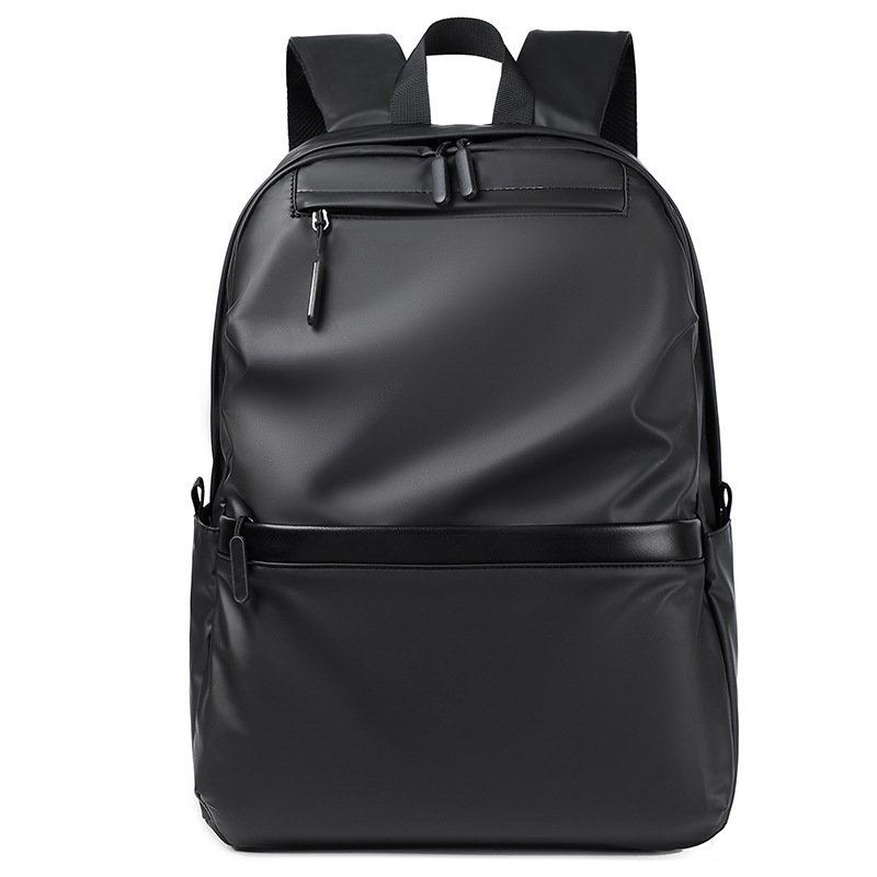 Wholesale Custom Laptop Backpack Bag Fashion Black Soft Leather School Bags laptop backpacks