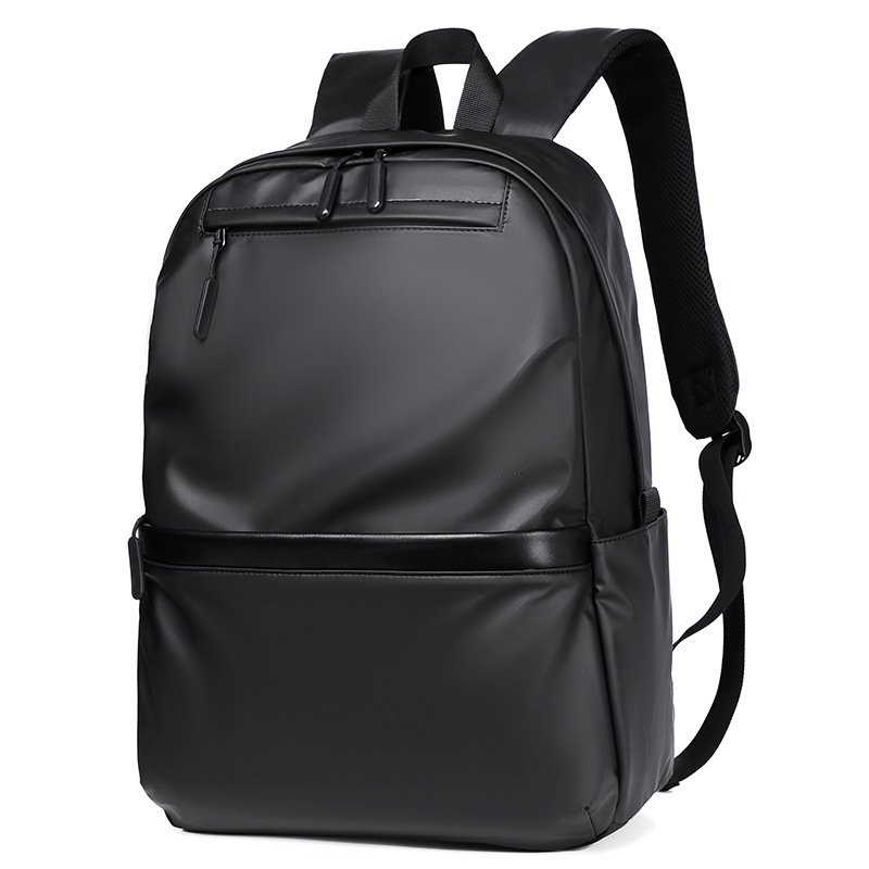 Wholesale Custom Laptop Backpack Bag Fashion Black Soft Leather School Bags laptop backpacks