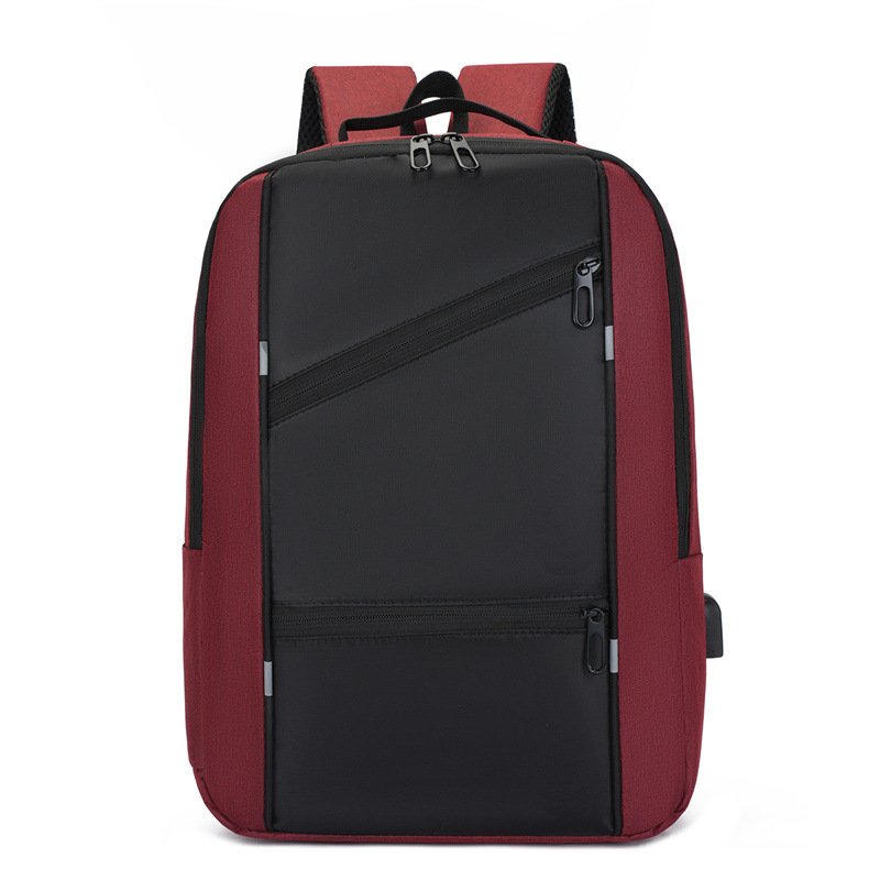 Custom Logo New Design Multifunction Usb Charging Men'S Business Laptop Backpack Daily Leisure Travel Shoulder Bag