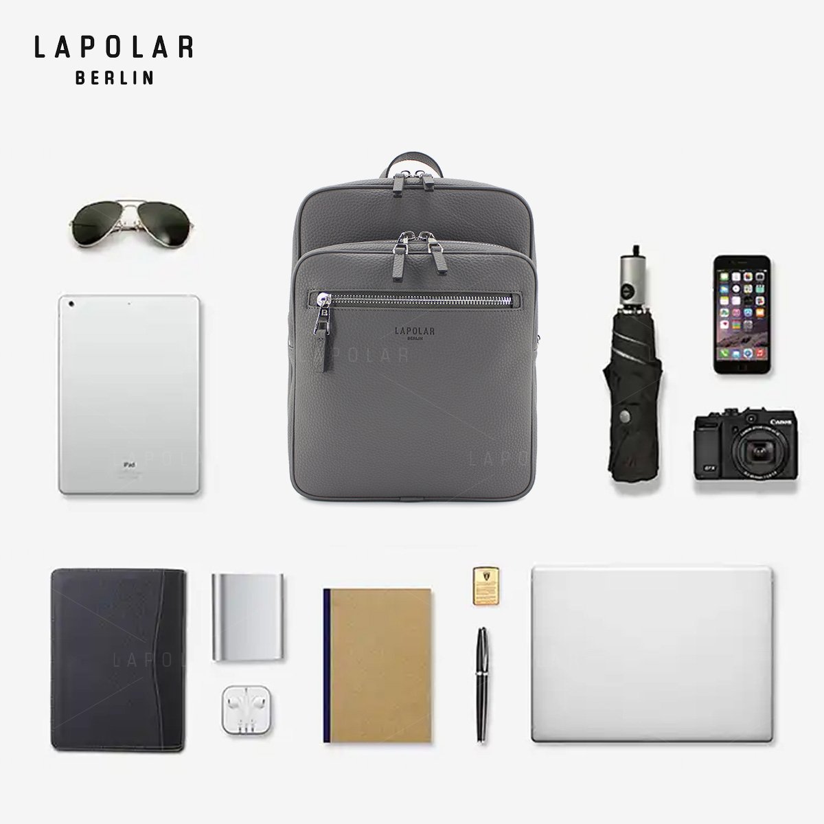 LAPOLAR High Quality Multi-function School Bags Men's Laptop Backpack Large Capacity Travel Waterproof Backpacks
