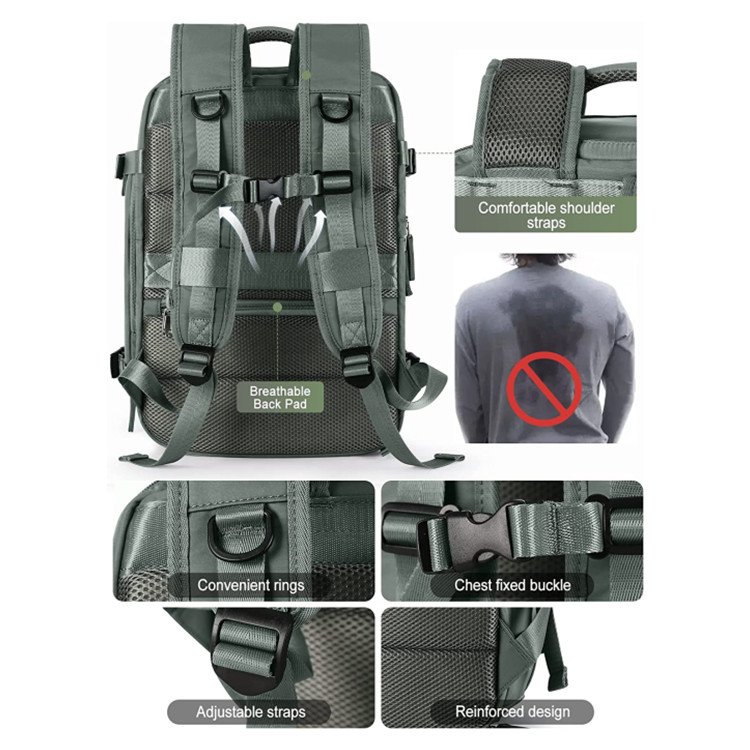 Factory Custom Logo Waterproof Business Travel Storage Backpack Office Computer Bag Laptop Backpack