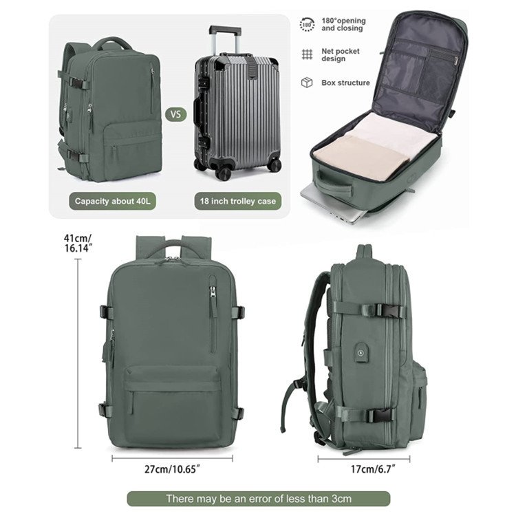 Factory Custom Logo Waterproof Business Travel Storage Backpack Office Computer Bag Laptop Backpack