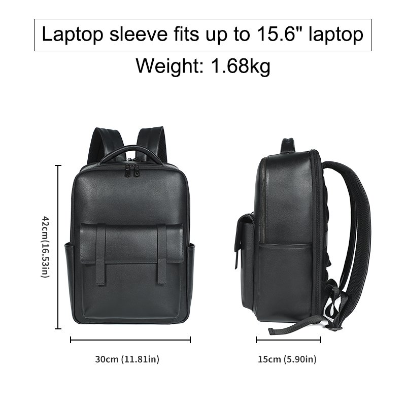 custom waterproof leather backpack outdoor casual sport designer laptop school bag large capacity women's men's backpack bags