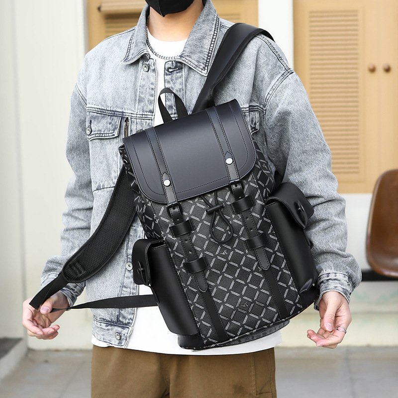 Wholesale Waterproof Pu Zipper Laptop Backpack High Quality Casual Sports Backpacks