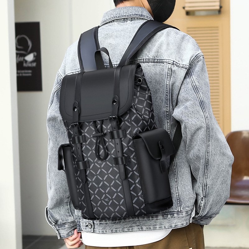 Wholesale Waterproof Pu Zipper Laptop Backpack High Quality Casual Sports Backpacks